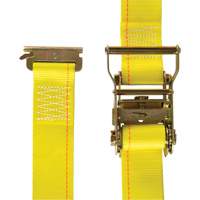 Tendeur d'arrimage logistique, Rochet, 2" la x 12' lo, Charge d'utilisation 1000 lb (454 kg) Absolute Business Supply