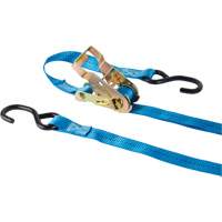 Ratchet Strap, J-Hook, 15' W x 1" L, 500 lbs. (227 kg) Working Load Limit Absolute Business Supply