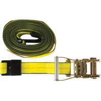 Winch Strap, Flat Hook, 30' W x 2" L, 3335 lbs. (1512 kg) Working Load Limit Absolute Business Supply