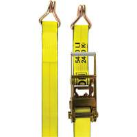 Winch Strap, J-Hook, 30' W x 3" L, 5400 lbs. (2449 kg) Working Load Limit Absolute Business Supply