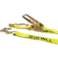 Winch Strap, Chain Anchor, 30' W x 3" L, 5400 lbs. (2449 kg) Working Load Limit Absolute Business Supply