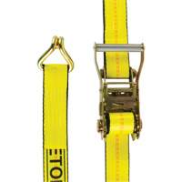 Winch Strap, J-Hook, 30' W x 2" L, 3335 lbs. (1512 kg) Working Load Limit Absolute Business Supply