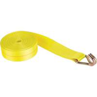 Tendeur d'arrimage logistique, Crochet en J, 30' , 2" , Charge d'utilisation max. 1670 lb (757 kg) Absolute Business Supply