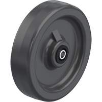 Solid Black Phenolic Wheels Absolute Business Supply