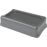 Slim Jim&reg; Top, Swing Lid, Plastic, Fits Container Size: 22" x 11" Absolute Business Supply