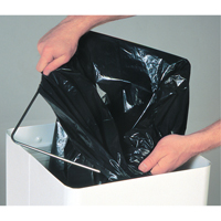 Waste Containers, Metal, 28 US gal. Absolute Business Supply