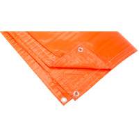 Insulated Tarps, Polyethylene, Orange, 20' x 12' x 8 mils Absolute Business Supply