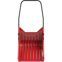 60L Sleigh Snow Shovel, Polypropylene Blade, Wearstrip Included Absolute Business Supply