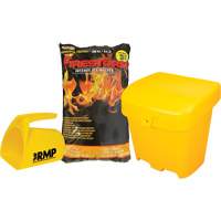 Ensemble de produit de d&eacute;glaçage intense Firestorm avec 56 sacs, Sac, 44 lb (20 kg), Point de fonte -32°C (-25°F) Absolute Business Supply