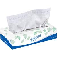 Mouchoirs Surpass, 2 pli, 8,3" lo x 7,8" la, 100 feuilles/boîte Absolute Business Supply