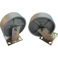 Steel Self-Dumping Hoppers - Caster Sets For Hoppers Absolute Business Supply