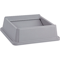 Untouchable&reg; Containers, Swing Lid, Plastic/Polyethylene, Fits Container Size: 19-3/4"x 19-3/4" Absolute Business Supply