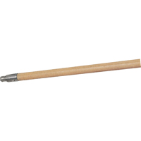 Structural Foam Push Broom Handle, Wood, ACME Threaded Tip, 15/16" Diameter, 60" Length Absolute Business Supply