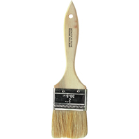 Pinceau &agrave; soies rases, Soie blanche, Manche Bois, Largeur de 1/2" Absolute Business Supply