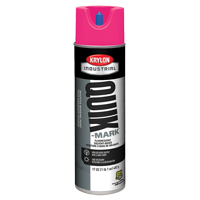 Peinture de marquage industrielle invers&eacute;e &agrave; base de solvant Quik-Mark, 17 oz, Canette a&eacute;rosol Absolute Business Supply