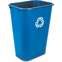 Contenant de recyclage, De bureau, Plastique, 41-1/4 pintes US Absolute Business Supply