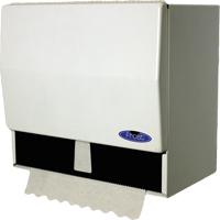 Distributeur de serviettes simples ou en rouleau, Manuel, 10,5" la x 6,75" p x 9,5" h Absolute Business Supply