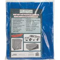 Tarp, Standard Duty, Blue, 7' x 5' x 4 mils Absolute Business Supply