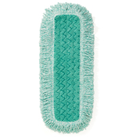 Hygen Dust Pads with Fringe, Hook and Loop Style, Microfibre, 18" L x 6" W Absolute Business Supply