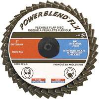 Powerblend FLX Roll-On Flap Disc, 3" x 120 Grit, Zirconia Alumina Absolute Business Supply