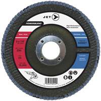 PowerBlend Flap Disc, 7" x 7/8", Type 29, Z40 Grit, Zirconia Alumina Absolute Business Supply