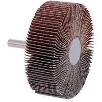 Roue &agrave; lamelles mont&eacute;e sur tige, Grain 60, 3" x 1" x 1/4" Absolute Business Supply