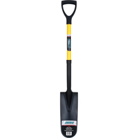 Drain Spade Shovels, Tempered Steel, 16" x 6" Blade, 28-1/2" L, D-Grip Handle Absolute Business Supply
