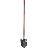Pelle ronde Pro, Lame Acier durci, Fibre de verre, Manche Droit Absolute Business Supply