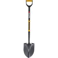 Pelle ronde Pro, Lame Acier durci, Fibre de verre, Manche Prise en D Absolute Business Supply