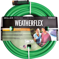 Boyaux d'arrosage pour travaux moyens Weatherflex , Vinyle, 5/8" dia x 25' Absolute Business Supply