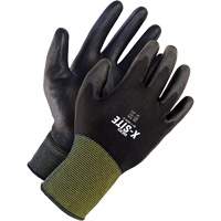 Gants enduits X-Site, 7, R&ecirc;vetement Polyur&eacute;thane, Enveloppe en Nylon Absolute Business Supply
