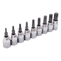 Jeu de douilles standards, Torx, Prise 3/8", 9 mrcx Absolute Business Supply