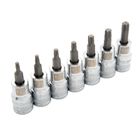 Jeu de douilles standards, Torx, Prise 1/2", 7 mrcx Absolute Business Supply