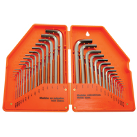 Hex Key Set, 30 Pcs., Metric & Imperial Absolute Business Supply