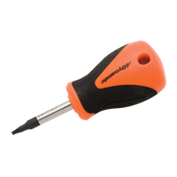 Tournevis court pour vis &agrave; t&ecirc;te carr&eacute;e creuse, Tige de #1, Ronde, 3-4/5" lo, Prise en Plastique/Bois/Coussin&eacute;e Absolute Business Supply