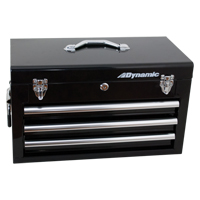 Coffre avec tiroirs pour outils manuels, 10" P x 20" la x 12" h, Noir Absolute Business Supply