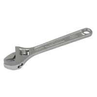 Adjustable Wrench, 12" L, 1-1/2" Max Width, Chrome Absolute Business Supply