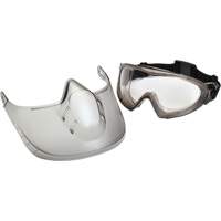 Capstone&reg; Shield Safety Goggles with Removable Faceshield, Clear Lens, Anti-Fog, Direct/Closed Vent Absolute Business Supply