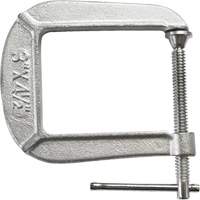 Light-Duty C-Clamp, 3" (76 mm) Capacity, 4-1/2" (114 mm) Throat Depth Absolute Business Supply