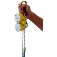 Appareil de descente et de sauvetage R550 DBI-SALA Rollgliss, 100' lo, cordage Corde d'alpinisme Absolute Business Supply