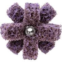 Scotch-Brite Cross Buff, BF-XB, 1-1/2" Dia., Medium Grit, Aluminum Oxide Absolute Business Supply