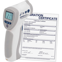 Thermom&egrave;tre &agrave; infrarouge alimentaire avec certificat de calibration, -4°- 392° F ( -20° - 200° C )/-58°- 4° F ( -50° - -20° C ), 8:1, &eacute;missivit&eacute; Fixe Absolute Business Supply