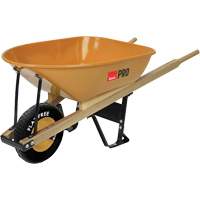 Wheelbarrow, 6 cu. ft., Steel Tray Absolute Business Supply