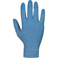 Gants jetables RDNPF KeepKleen, Grand, Nitrile, 4 mils, Sans poudre, Bleu, Classe 2 Absolute Business Supply