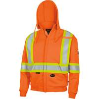 338SF Capuche &agrave; fermeture &eacute;clair ignifug&eacute;e, Hommes, T-Grand, Orange haute visibilit&eacute;, 22 cal/cm² Absolute Business Supply
