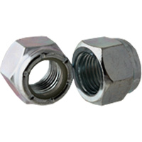 &eacute;crou Nylock, 5/16"-18 dia, Zinc Cr+3, Cors&eacute; Absolute Business Supply