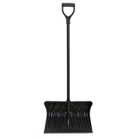Poly Snow Shovel, Polypropylene Blade, 19-3/4" Wide, D-Grip Handle Absolute Business Supply