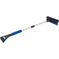 Snow Brush, Telescopic, Polypropylene Blade, 32-1/2" Long, Blue Absolute Business Supply