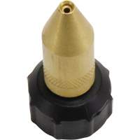 Adjustable Brass Nozzle with Poly Threading Absolute Business Supply