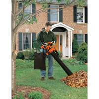 Souffleur/aspirateur/broyeur de feuilles, Vitesse d'air 210 mi/h, &eacute;lectrique Absolute Business Supply